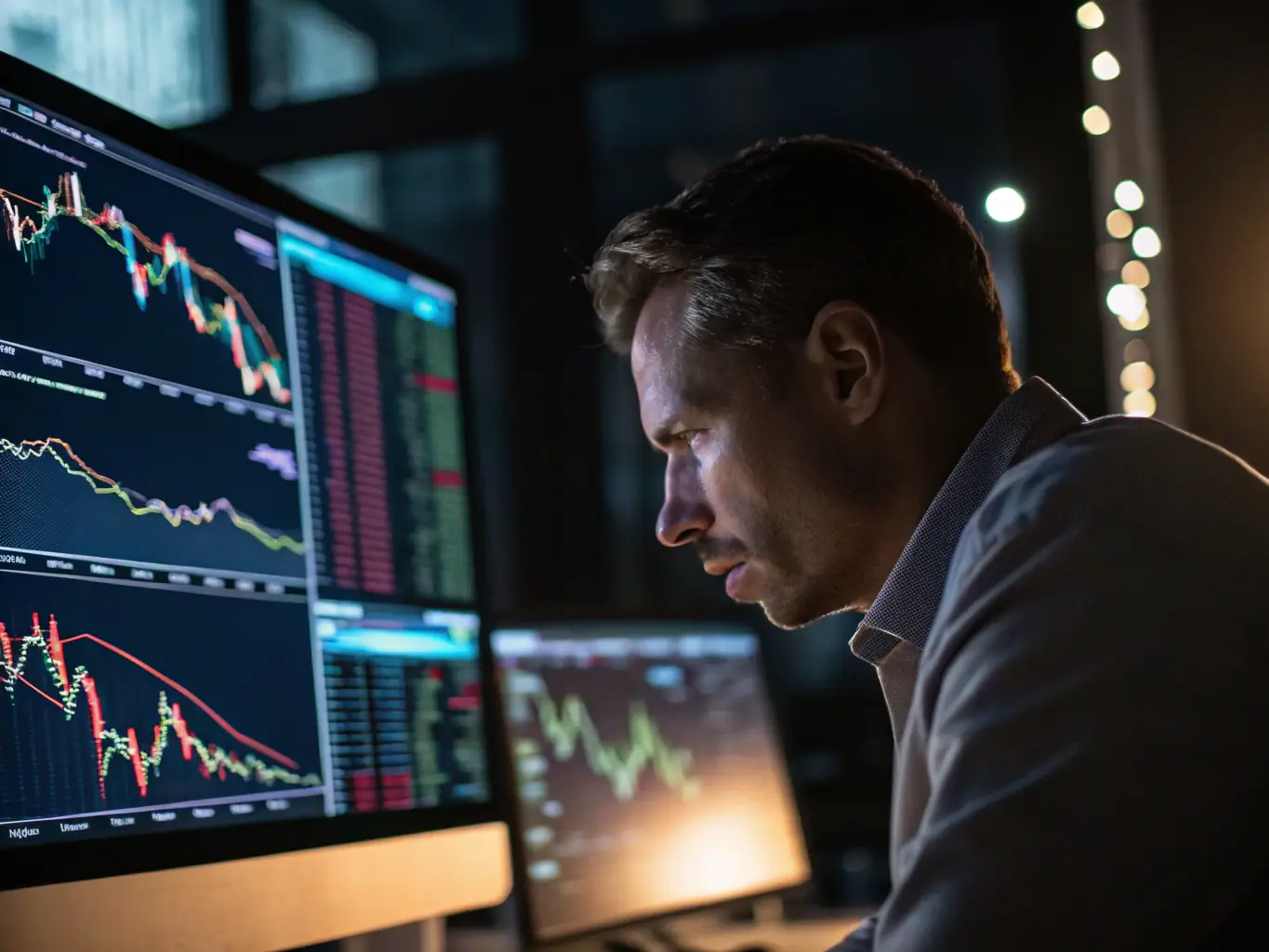 A close-up of financial charts and data being reviewed on a computer screen, highlighting key performance indicators and trends. The image conveys a sense of in-depth analysis and data-driven insights.